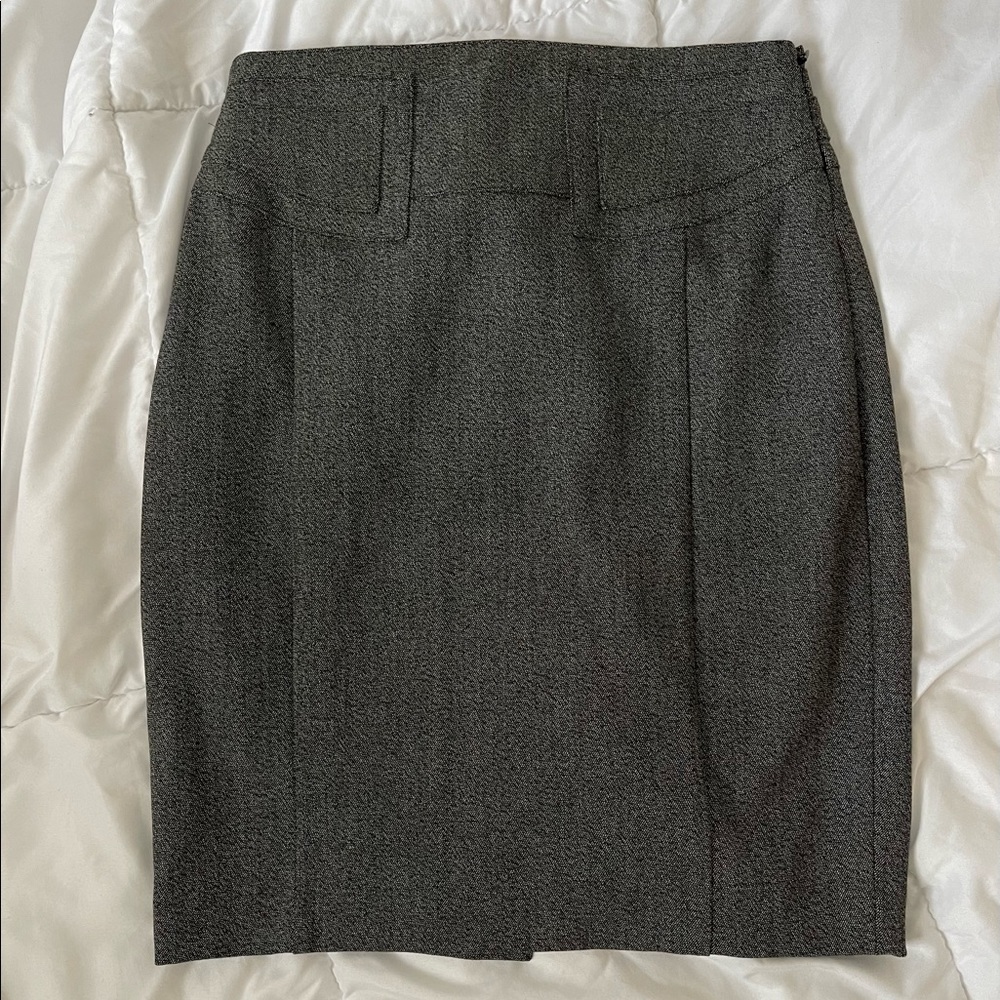 Grey Express pencil skirt